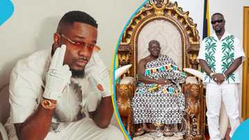 Sarkodie receives Otumfuo's blessings to host Rapperholic in Kumasi, video excites Sark Natives