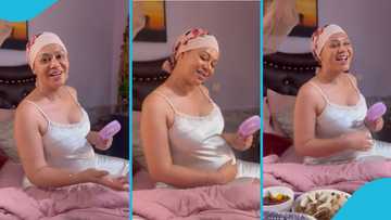 Nadia Buari wows on set with fluent Igbo speaking skills, video excites fans