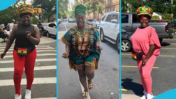 Akumaa Mama Zimbi relishes life abroad, looks unrecognisable without her signature scarf