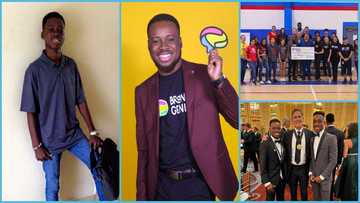 Ghanaian young man Yaw Sam who moved to America in 2016 now runs his own US-based startup, BrandGeniuz