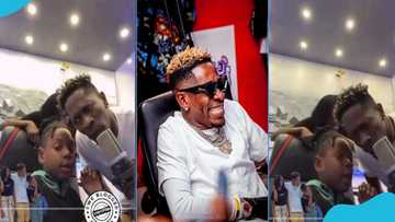 Shatta Wale collaborates with Majesty, they record song in studio