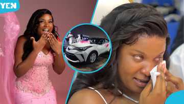 Afronita receives brand new Toyota car gift as she celebrates her 21st birthday, videos drop