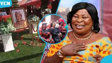 Akua Donkor's one-week observance held, sad videos drop