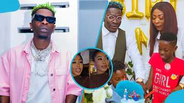 Shatta Wale's first baby mama makes rare public appearance at Cherissa’s birthday event