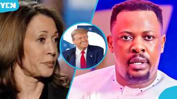 Nigel Gaisie's prophecy for Kamala Harris fails as Donald Trump wins, video drops trends