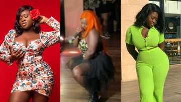 Free Show: Sista Afia puts her big melons and beautiful thighs on display