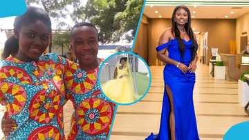 Afua Asantewaa’s yellow wedding gown steals attention in resurfaced throwback photos