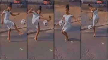 Girl Power: Lady in heels juggles ball flawlessly; her skills amaze many as video goes viral