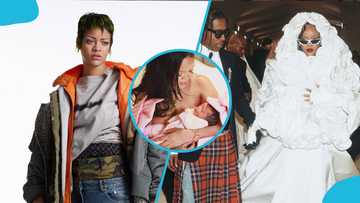 Rihanna announces the birth of her baby girl with a heartwarming photo on Instagram