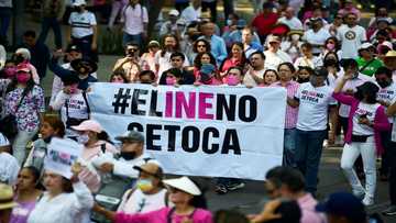 Mexico president slams mass protest against electoral reform