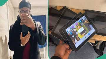 Lucky Nigerian man finds 500 iPads in a store in his workplace: "Manager says I can take them"