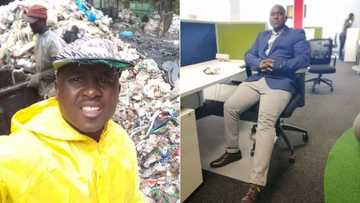 “Rise, king”: Determined man shares before and after snaps; touches many locals with his success