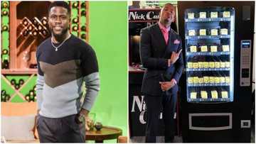 Kevin Hart gifts Nick Cannon vending machine full of condoms after announcing he's expecting 8th kid