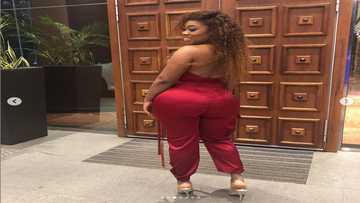 Moesha Boduong shows off her curvaceous body in latest wild photo