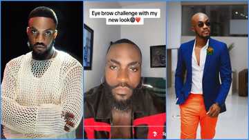 Mr Drew's lookalike grows his hair after musician ditched bald look