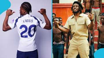 Kudus' new club collaborates with Fuse ODG, uses his 'Sundiata' song in latest video