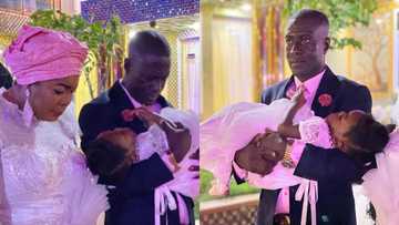 Beautiful photos emerge as Captain Smart outdoors his 10th child in a grand naming ceremony