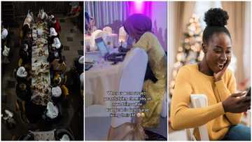 Lady ignores everyone at wedding, studies chemistry with her laptop, video stirs mixed reactions