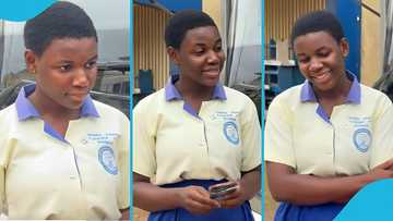 Richlove Oduro: Kind man gifts controversial Nsein SHS student GH¢1K after her NSMQ statement