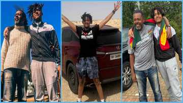 Meet the father and his 20-year-old son who drove a Lexus RX350 from Accra to London in 16 days