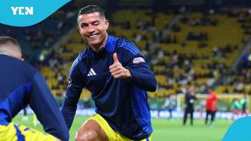 Ronaldo flaunts luxury lifestyle in open-top car while wearing £300 wrist band