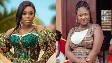 I won't join you in the gutters, losers - Akua GMB boldly replies Tracey Boakye, Afia Schwar and Diamond as 'beef' deepens