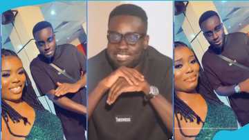 Code Micky gets Delay blushing as he yobs her with big words