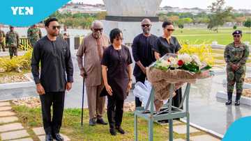 Rawlings' children mark fifth anniversary of his passing in a solemn ceremony