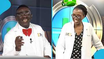 Elsie Kauffmann takes NSMQ to The Real News, asks Akrobeto to find Oesophagus, video evokes laughter