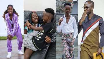 15 photos and videos of Okyeame Kwame’s kids that summarise best sibling goals; they rap together, others