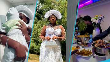 Asantewaa throws a lavish dedication party for her son in the US, photos drop
