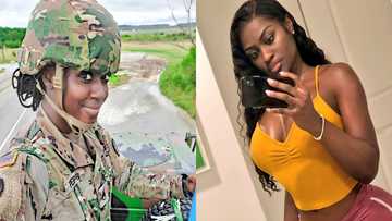 Pretty military girl shares how she looks at work & home; photos cause heavy traffic online