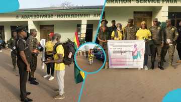 Ghanaian man on walking marathon from Paga to Accra hit by police car, offered ¢50 for food