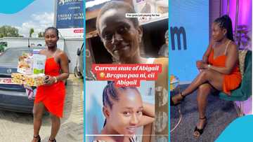 Abigail who was rescued from the streets by Dr Likee's team returns back to former state