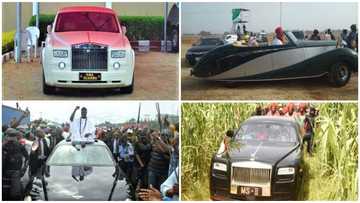 4 Nigerian monarchs who own Rolls-Royce cars, one has his customized like that of the queen of England