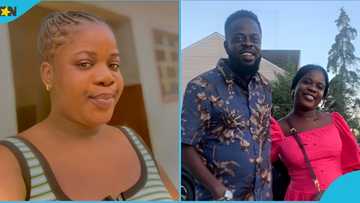 Ofori Amponsah's daughter transforms nicely into a young adult, celebrates as she travels abroad, video