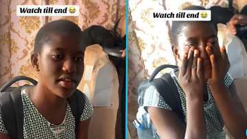 SHS girl gets emotional as she praises her favourite teacher for impacting her life