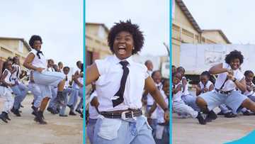 Afronita and AfroStar Kids rock mathcing outfits, dance to Asake and Travis Scott's Active in video