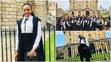 Smart lady gains admission into University of Oxford, shares beautiful photos to celebrate