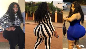 Photo showing Jaye Love's huge backside she has been flaunting is 'fake' pops up