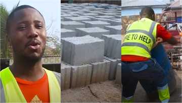 'I sold dogs, worked as MC to start my block factory' - Ghanaian man with degree shares powerful story