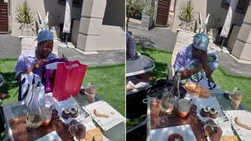 Grateful lady spoils “house manager” on birthday; Many sing praise over generosity and kindness