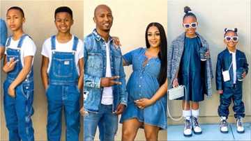 Beautiful Black mum of 4 kids jabs shamers who critised her for having a large family