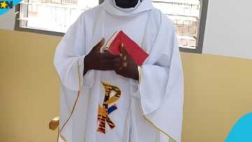 Missing Catholic priest found undergoing police training in Koforidua