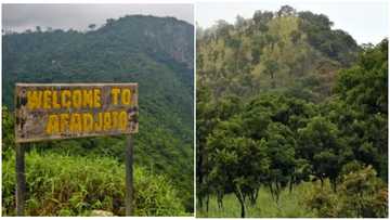 Mount Afadja, Mount Edouka and Other Tall Mountains in Ghana