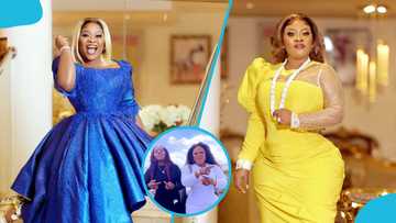 Reverend Obofour's wife and her daughter delight fans with their matching bodycon dresses for a dance video