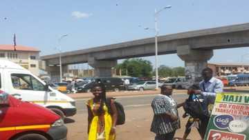 Work will immediately resume on six footbridges on the Madina-Adentan highway - Government