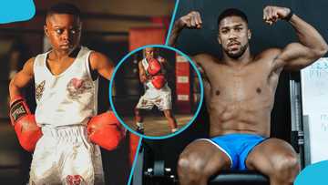 Meet Prince "The Buzz" Larbie: The 12-year-old boxing sensation who sparred with Anthony Joshua