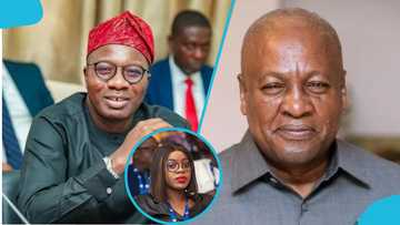 "Twi classes in bed’: Mahama’s playful exchange with Ayariga over his marriage to Sunyani West MP trends