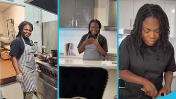Liberian chef raised in Ghana breaks cook-a-thon record, serves Jollof to her neighbours